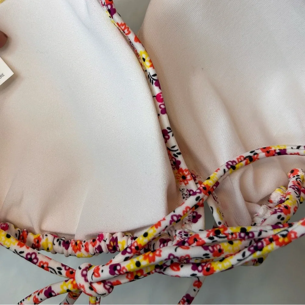 NWT Bathing Suits Outlooks Women’s Swimsuit Top Bottoms Floral Print Size XL - Picture 17 of 17